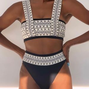 Elysiian Black Catalina Bikini